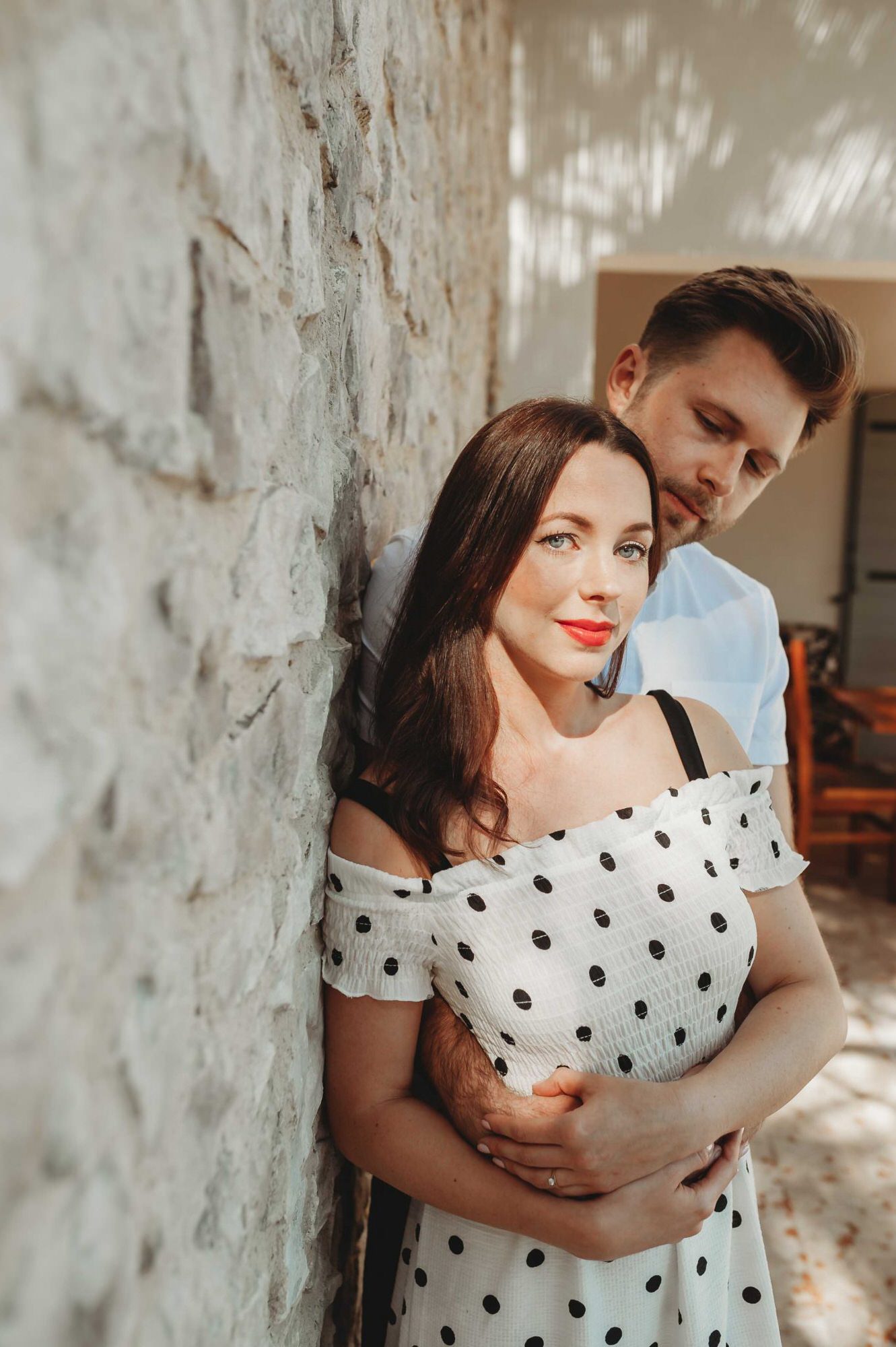 Lucy and Hayden's engagement shoot in France by Roshni Photography Harrow