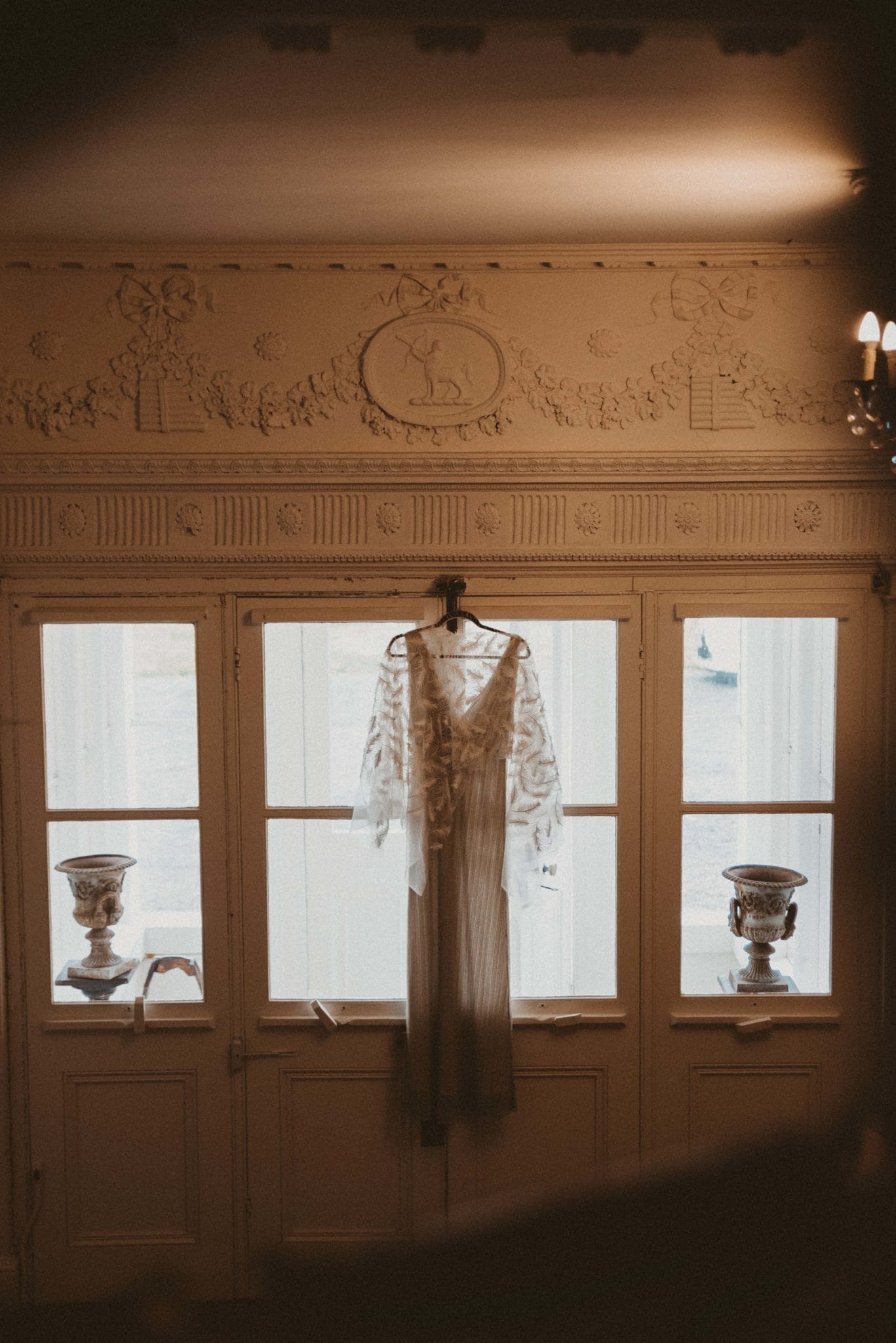 Fine art Wedding dress, London , Hammersmith Town Hall