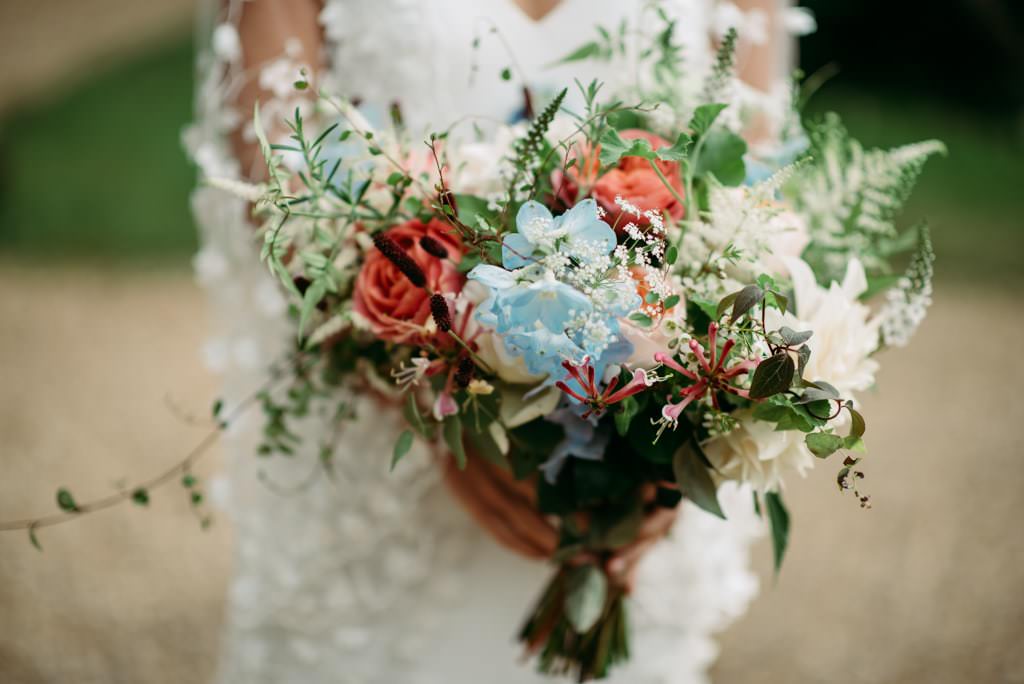 festival-theme-surrey-wedding-roshni-photography-church-ceremony-bridal-bouquet