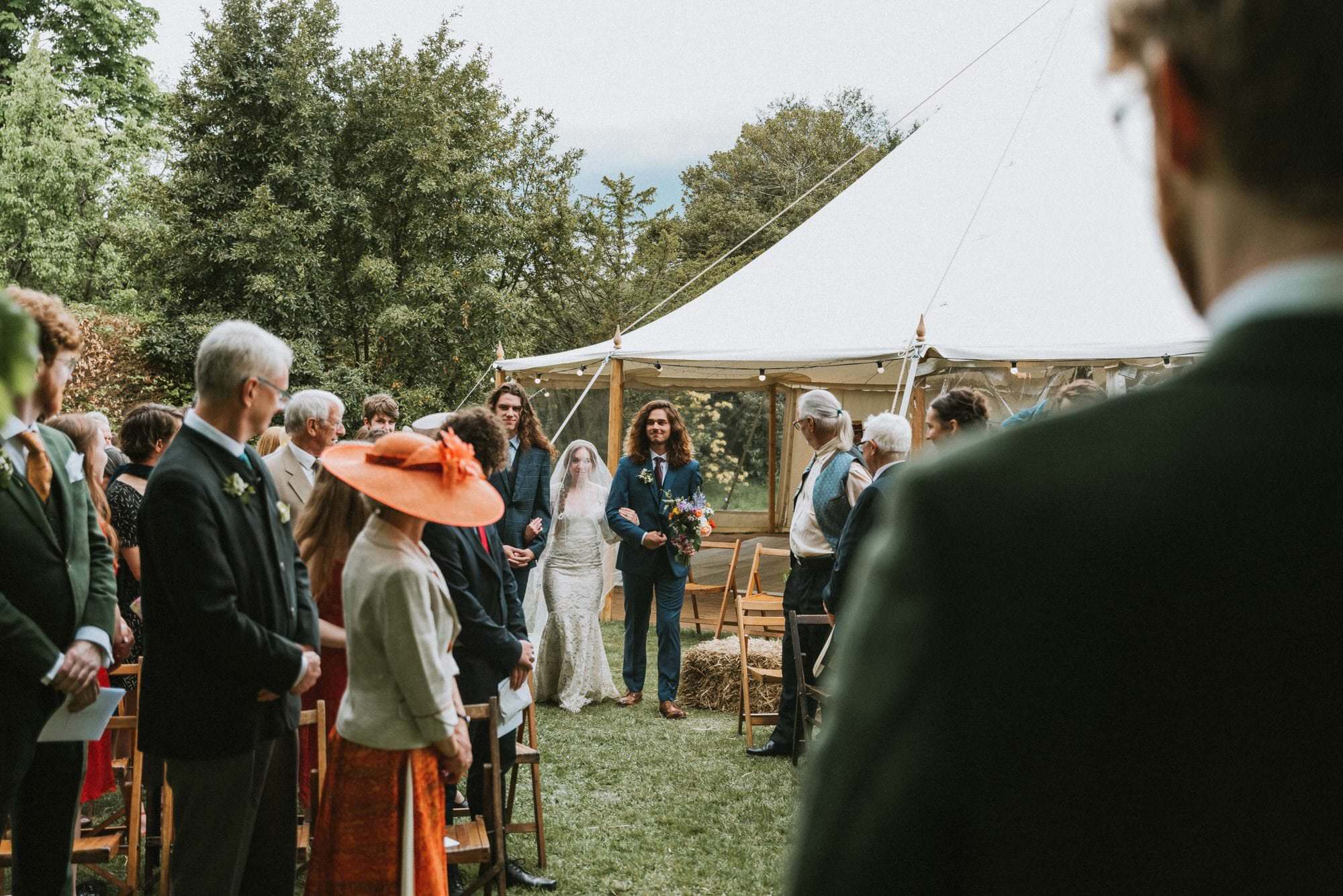 Sussex Tipi Festival wedding photography