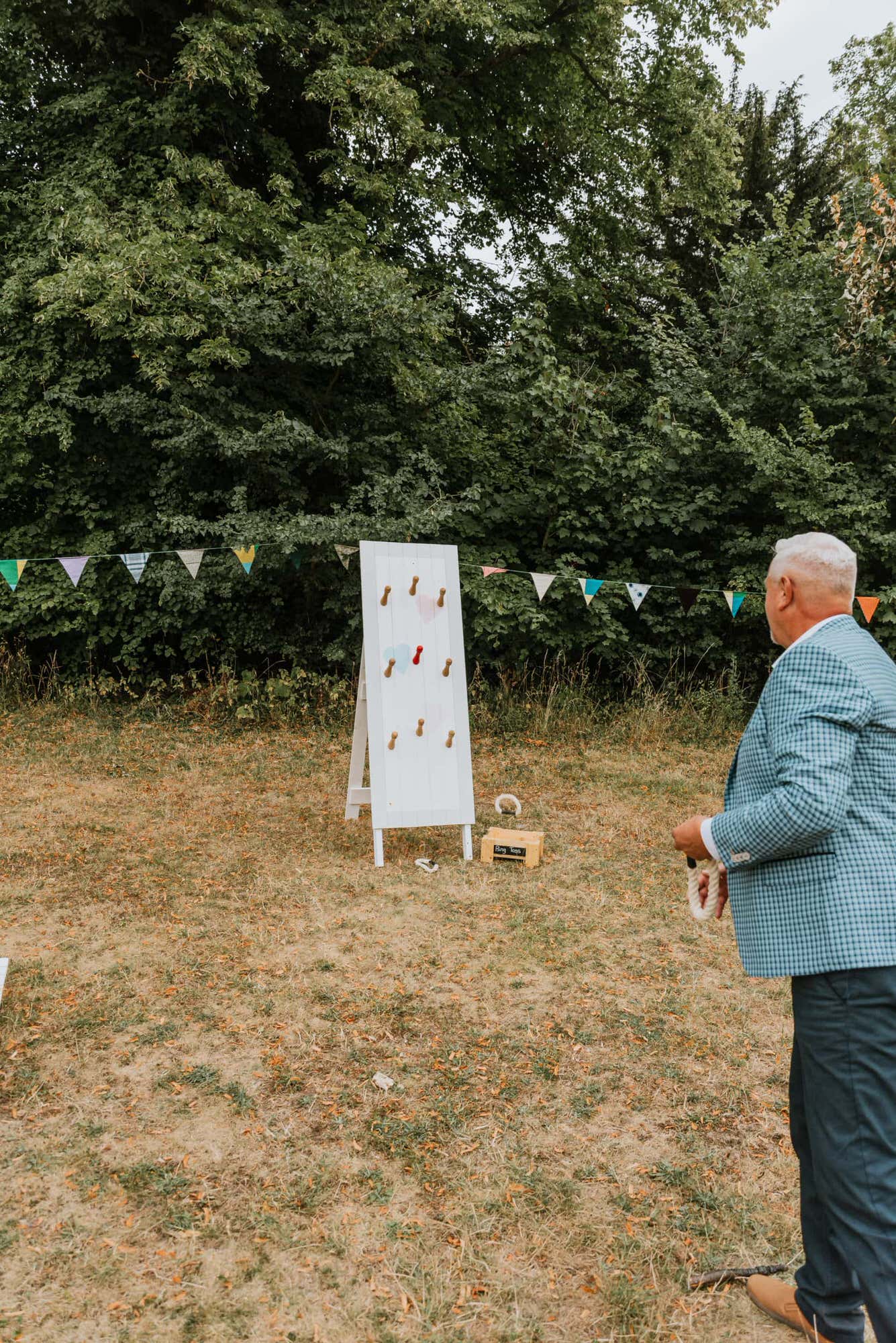 lawn games in the wedding